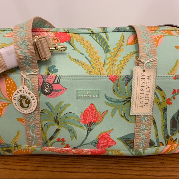 Spartina 449 Duffle Bag NWT the perfect weekender bag! - Picture 1 of 7